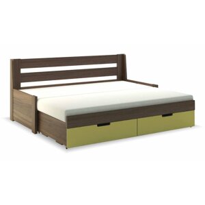 Rozkládací postel s úložným prostorem FLEXI B, lamino