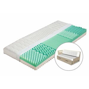 Sendvičová matrace ELIS - sada k rozkladacím postelím 90x200, 2x40x200 (půlená)