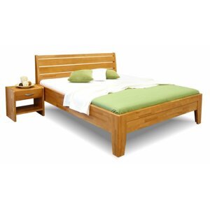 Zvýšená postel z masivu CATARINA 1, 160x210, masiv buk