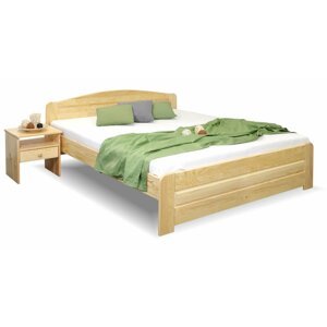 Dřevěná postel LADA, 200x220, masiv borovice