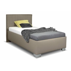Čalouněná postel s úložným prostorem Belarona, 90x200