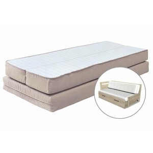 Sada čalouněných matrací REMIRA k rozkládací posteli 90x200, 2x45x200 (půlená)