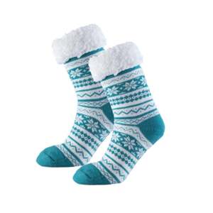 Ponožky na spaní BERIT zelené vel. 39 - 41