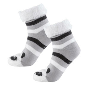 Dětské zimní ponožky na spaní PANDA vel. 31 -34