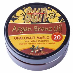 Opalovací máslo s arganovým olejem SPF 20 200 ml