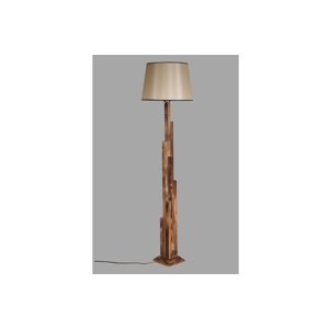Sofahouse 28829 Designová stojanová lampa Naime 165 cm hnědá