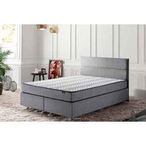 Sofahouse Designová postel Eliava 160 x 200 cm šedá