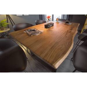 LuxD Designový jídelní stůl Massive 140 cm divoká akácie - Skladem