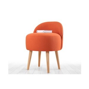 Sofahouse Designová taburetka Perilla oranžová