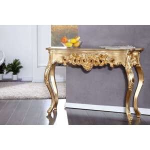 LuxD Luxusní toaletní stolek Veneto zlatý