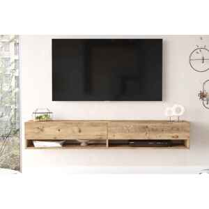 Sofahouse Designový nástěnný TV stolek Idonia 180 cm borovice