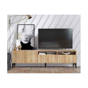Sofahouse Designový TV stolek Valentino 180 cm vzor dub