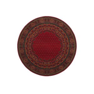 Kusový koberec POLONIA Baron Burgund 2 - Kruh Ø 200 cm