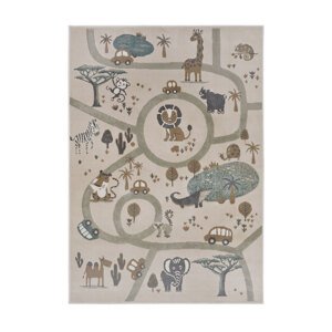 Dětský kusový koberec Hanse Home Adventures 105972 Animal park 120x170 cm