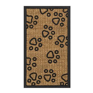Kokosovo-gumová rohožka - ťapky 40x70 cm