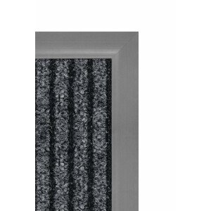 Gumová ukončovací lišta - šedá 4,8x0,65 cm