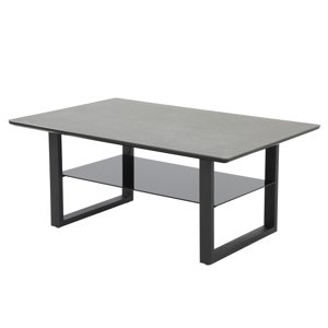 Konferenční stolek ARNE šedá/černá