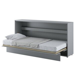 Sklápěcí postel BED CONCEPT 4 šedá, 90x200 cm