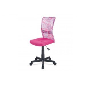 Dětská kancelářská židle KA-2325 Autronic Růžová