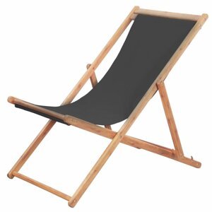 Skládací plážová židle látková