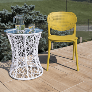 Plastová židle FEDRA stohovatelná Tempo Kondela