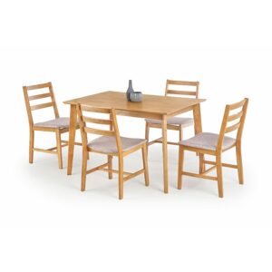 Halmar Halmar Jídelní sestava stolu se 4 židlemi CORDOBA v odstínu světlý dub